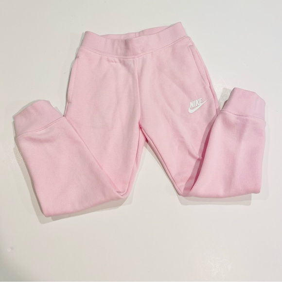 NIKE Youth Girls' Club Fleece Jogger Pink Size 6X 361255-A9Y - Picture 6 of 11